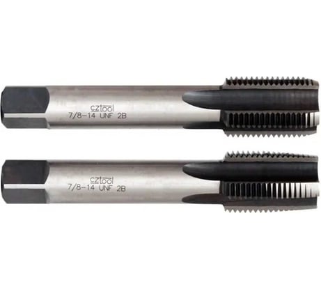 Набор метчиков из 2-х шт Bucovice Tools UNF 3/4 -16 115CrV3 116340