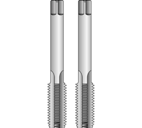 Набор метчиков из 2-х шт Bucovice Tools UNF 3/4 -16 115CrV3 116340