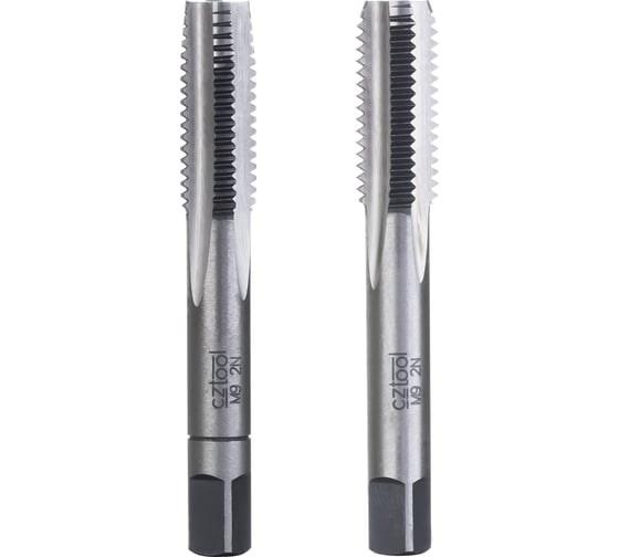 Набор метчиков из 2-х шт Bucovice Tools М 9 Шаг 1.25 мм 115CrV3 110090