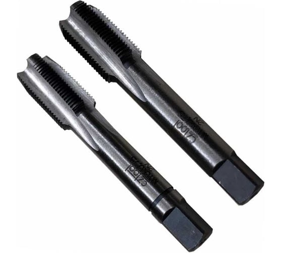 Набор метчиков из 2-х шт Bucovice Tools М 10 Шаг 1.25 мм HSS 140101