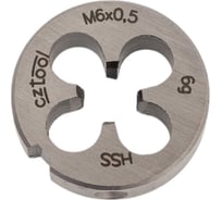 Плашка Bucovice Tools M 6 Шаг 0.5 HSS 20x7мм 240062