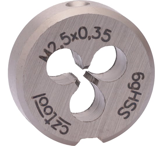 Плашка Bucovice Tools M 2.5 Шаг 0.35 HSS 16x5мм 240026 1