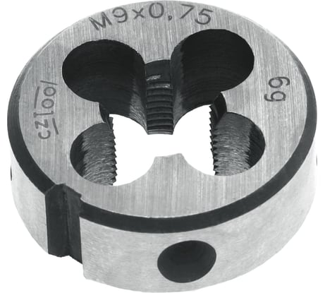 Плашка Bucovice Tools M 9 Шаг 0.75 115CrV3 25x9мм 210092