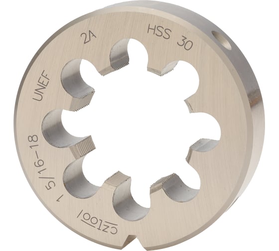 Плашка Bucovice Tools UNEF 1.5/16" -18 HSS 75x20мм 248156 1