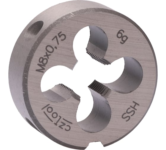 Плашка Bucovice Tools M 8 Шаг 0.75 HSS 25x9мм 240082 1