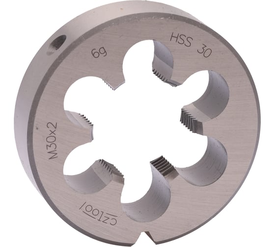 Плашка Bucovice Tools M 30 Шаг 2.0 HSS 65x18мм 240301