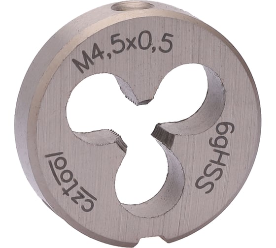 Плашка Bucovice Tools M 4.5 Шаг 0.5 HSS 20x5мм 240046 1