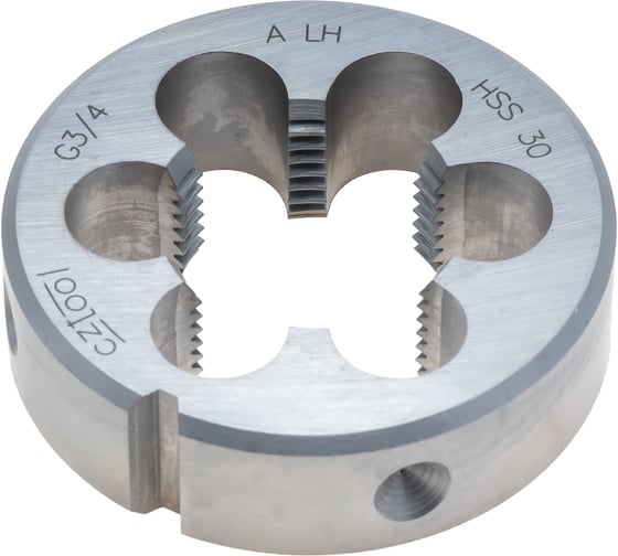 Трубная плашка Bucovice Tools левая G 3/4" -14 HSS 55x16мм 252340