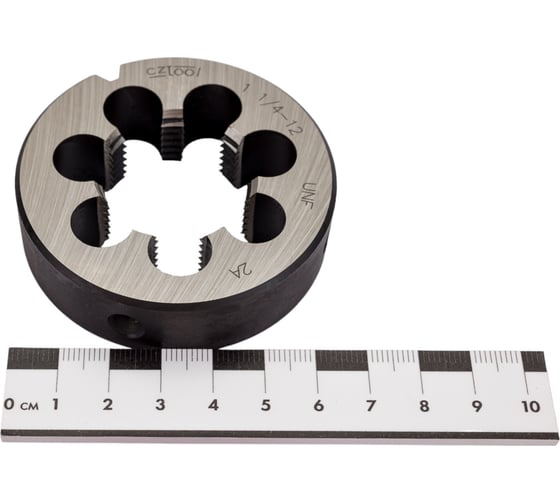 Плашка Bucovice Tools UNF 1.1/4" -12 115CrV3 65x18мм 216114
