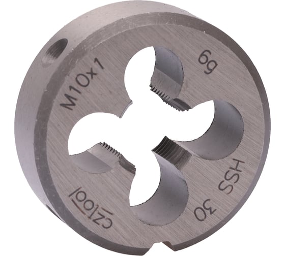 Плашка Bucovice Tools M 10 Шаг 1.0 HSS 30x11мм 240102
