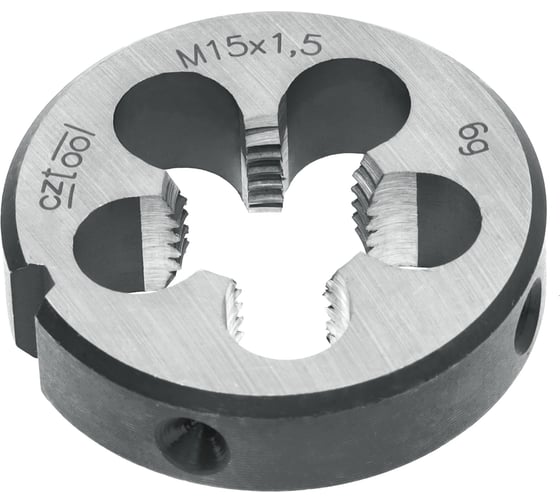 Плашка Bucovice Tools M 15 Шаг 1.5 115CrV3 38x10мм 210151