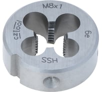 Плашка Bucovice Tools M 8 Шаг 1.0 HSS 25x9мм 239081BT