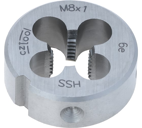 Плашка Bucovice Tools M 8 Шаг 1.0 HSS 25x9мм 239081BT 1