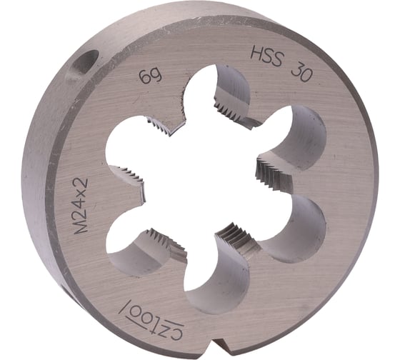 Плашка Bucovice Tools M 24 Шаг 2.0 HSS 55x16мм 240241