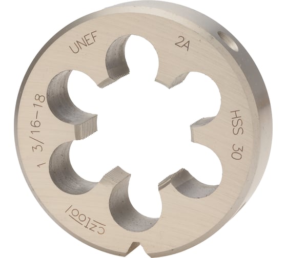 Плашка Bucovice Tools UNEF 1.3/16" -18 HSS 65x25мм 248113 1