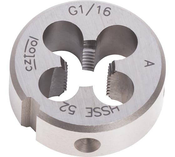 Трубная плашка Bucovice Tools G 1/16" -28 HSSE 25x9мм 292116 1