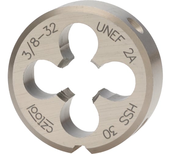 Плашка Bucovice Tools UNEF 3/8" -32 HSS 30x11мм 248380 1