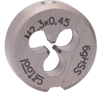 Плашка Bucovice Tools M 2.3 Шаг 0.45 HSS 16x5мм 240024