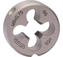 Плашка Bucovice Tools M 9 Шаг 0.75 HSS 25x9мм 240092