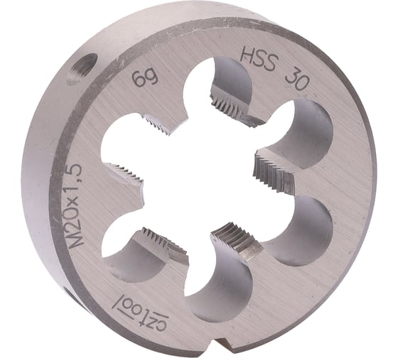 Плашка Bucovice Tools M 20 Шаг 1.5 HSS 45x14мм 240202