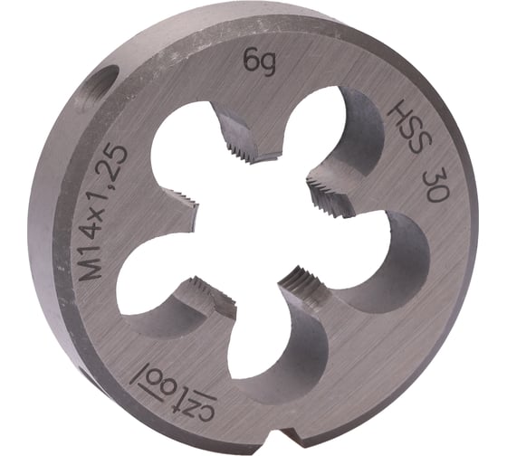 Плашка Bucovice Tools M 14 Шаг 1.25 HSS 38x10мм 240142 1