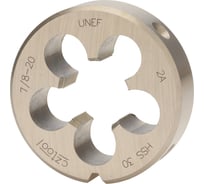 Плашка Bucovice Tools UNEF 7/8" -20 HSS 55x16мм 248780