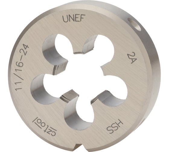 Плашка Bucovice Tools UNEF 11/16" -24 HSS 45x14мм 248111 1