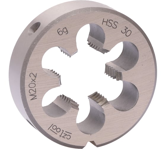 Плашка Bucovice Tools M 20 Шаг 2.0 HSS 45x14мм 240201 1