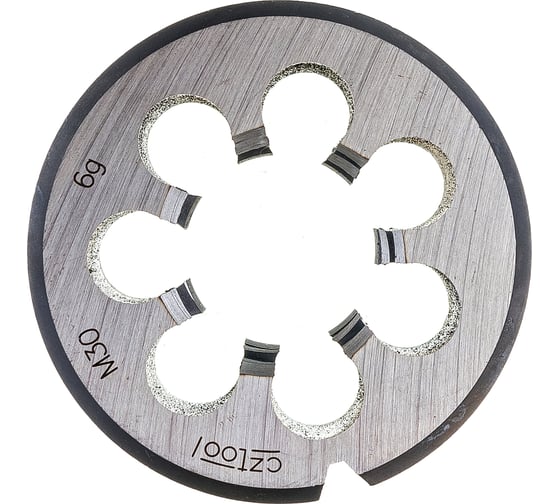 Плашка Bucovice Tools M 30 Шаг 3.5 115CrV3 65x25мм 210300