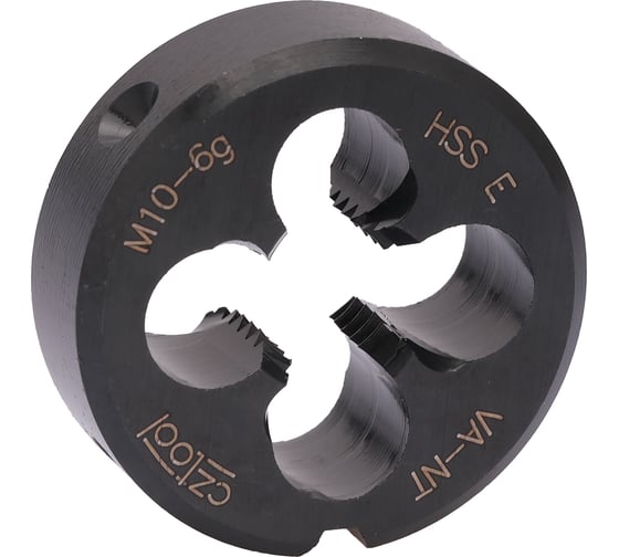 Плашка Bucovice Tools M 10 Шаг 1.5 HSSE VA-NT 30x11мм 301100 1