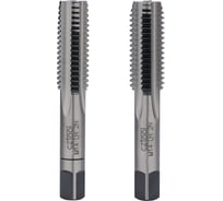 Набор левых метчиков из 2-х шт Bucovice Tools М 14 Шаг 2.0 мм 115CrV3 120140