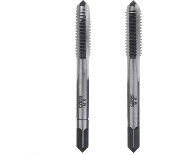 Набор метчиков из 2-х шт Bucovice Tools М 6 Шаг 0.75 мм HSS 140061 1