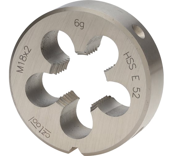 Плашка Bucovice Tools M 18 Шаг 2.0 HSSE 45x14мм 290181