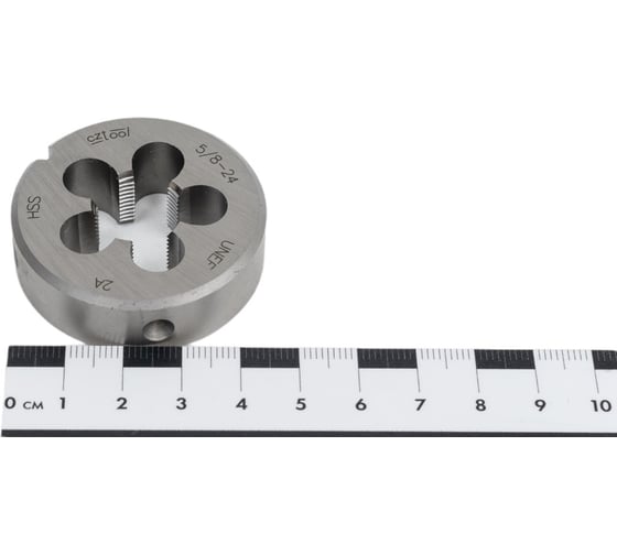 Плашка Bucovice Tools UNEF 5/8" -24 HSS 45x14мм 248580