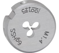 Плашка Bucovice Tools M 1.4 Шаг 0.3 HSS 16x5мм 240014BT