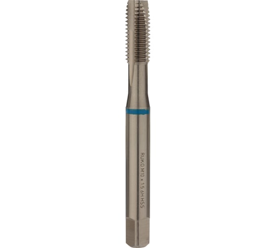 Машинный метчик Ruko М 10 Шаг 1.5 мм HSS-G 232100