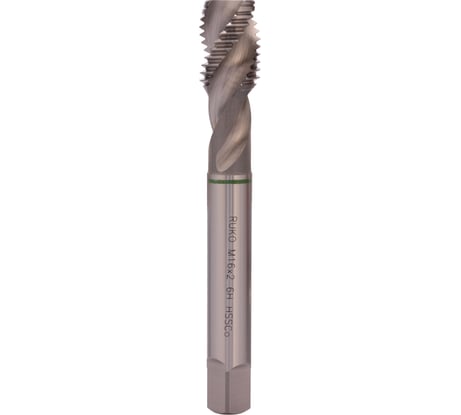 Машинный метчик Ruko М 16 Шаг 2.0 мм HSSE-Co5 233160E