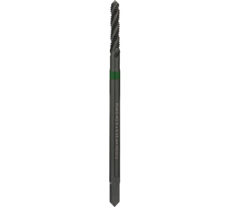 Машинный метчик Ruko М 2.5 Шаг 0.45 мм HSSE-VAP 234025VA