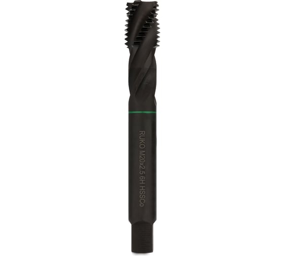 Машинный метчик Ruko М 20 Шаг 2.5 мм HSSE-VAP 233200VA