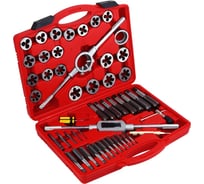 Набор плашек и метчиков ЕРМАК 51шт 637-026