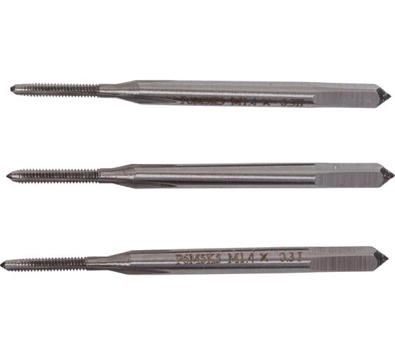 Метчик Sekira м/р 1,4х0,3 3шт Р6М5К5 00-00009950 1