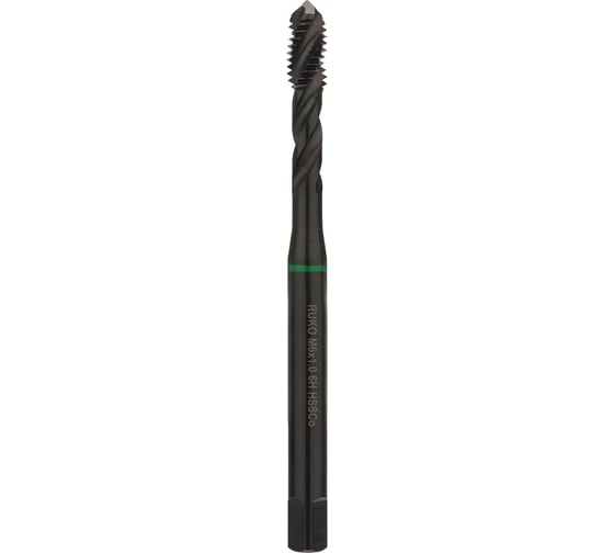 Машинный метчик Ruko М 6 Шаг 1.0 мм HSSE-VAP 234060VA