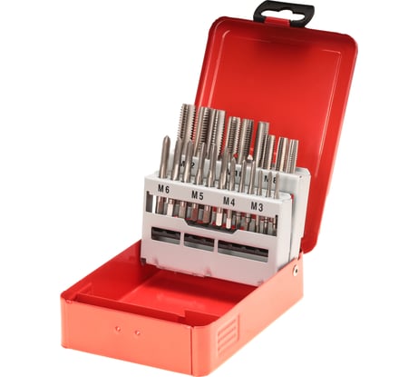 Набор метчиков Ruko М3-М12 мм HSS-G 21пр 245001