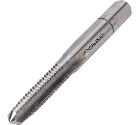 Набор метчиков Ruko из 3-х шт. М 6 Шаг 1.0 мм HSSE-Co5 230060E