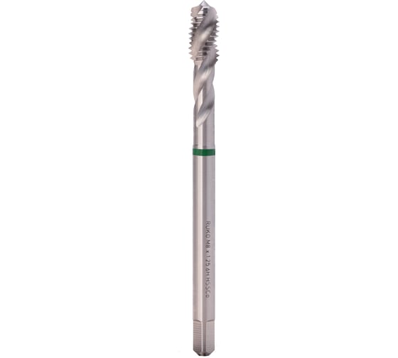 Машинный метчик Ruko М 8 Шаг 1.25 мм HSSE-Co5 233080E