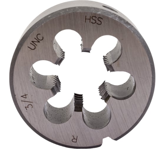 Плашка Ruko UNC 3/4-10 HSS 240034UNC 1