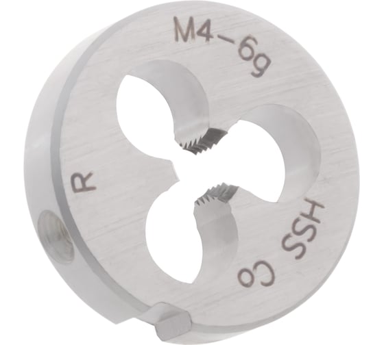 Плашка Ruko М 4 Шаг 0.7 мм HSSE-Co5 20x5мм 237040E