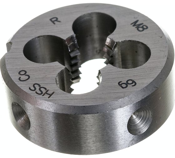 Плашка Ruko М 8 Шаг 1.25 мм HSSE-Co5 25x9мм 237080E