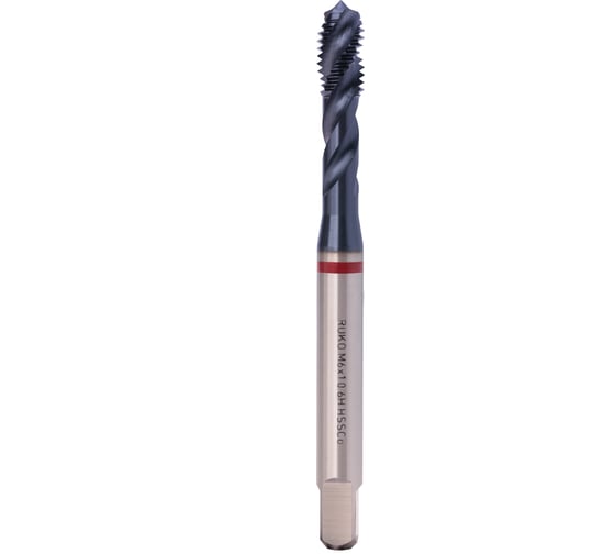 Машинный метчик Ruko М 6 Шаг 1.0 мм HSSE-TiALN 234060EF 1