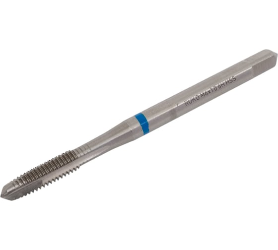 Машинный метчик Ruko М 6 Шаг 1.0 мм HSS-G 232060